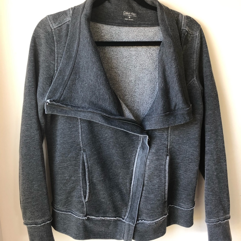 Calvin Klein gray sweatshirt